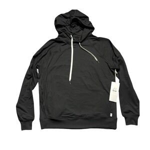 FEAT Unisex‎ Hoodie Black Small Flowtech Roam Sweatshirt Pullover Soft Casual